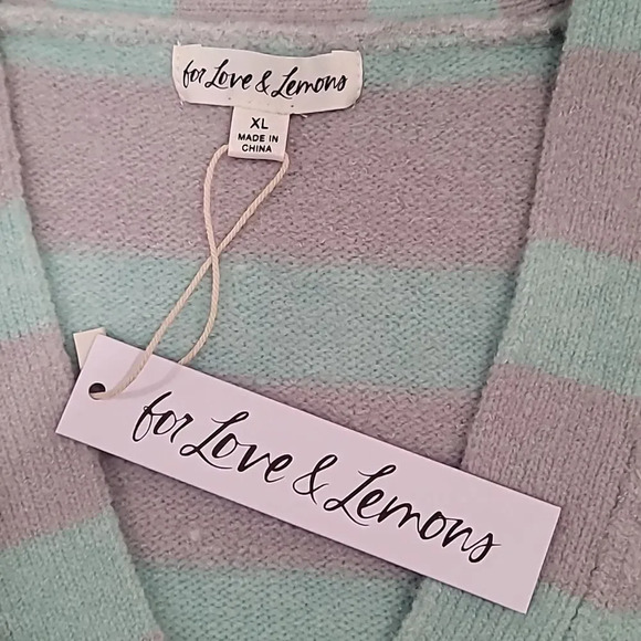 FOR Love & Lemons Maud Crop Sweater Vest - Picture 8 of 12